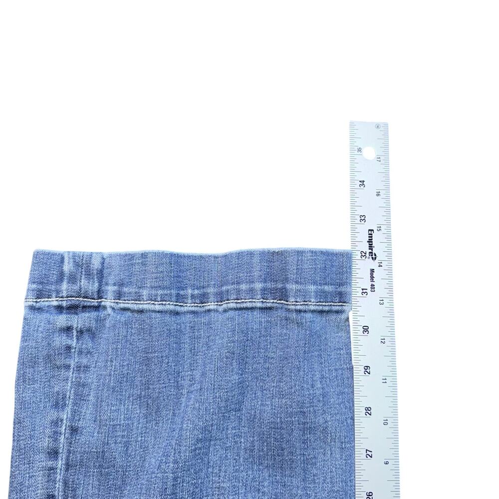 Tin Haul Company Western Trouser Flare Jeans 100% Cotton Denim Wide Leg 28/R y2k - Picture 9 of 9